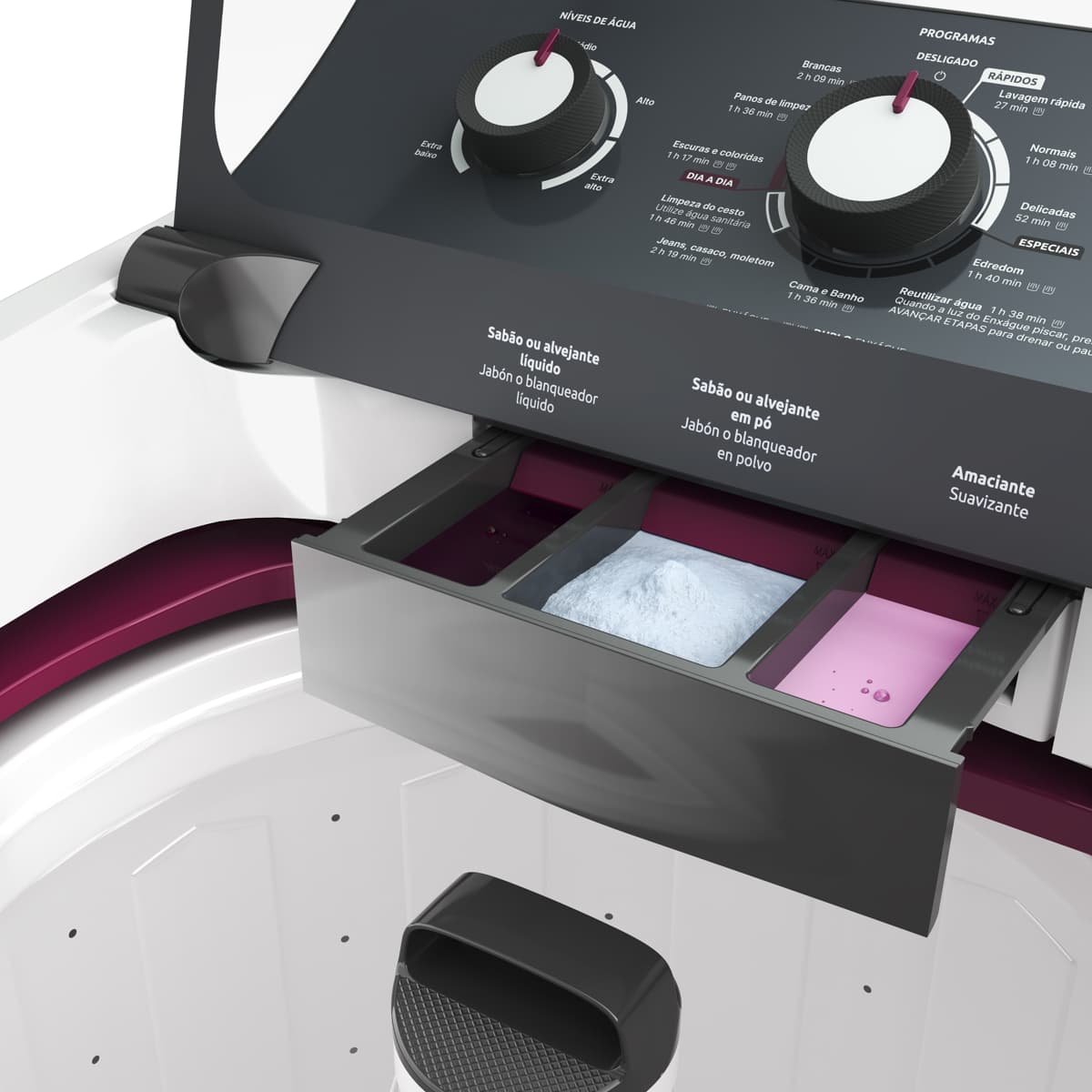 Lavadora Mueller MLA15 - Tecnologia Avan&ccedil;ada