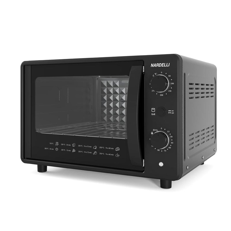 Forno 40l Nardelli Preto - Elétrico - S40 - 110v