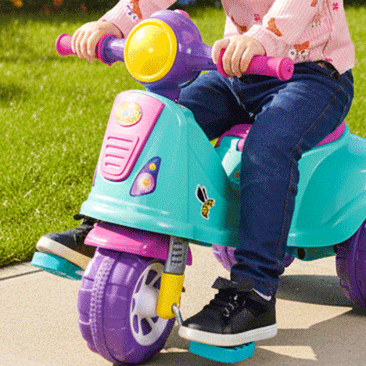Triciclo Avespa Pink - Conteúdo da Embalagem
